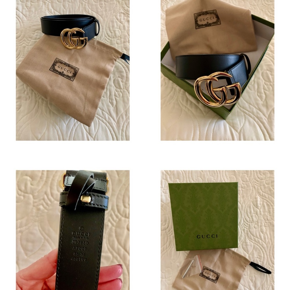 Gucci leather belt